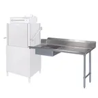 image of Tarrison TA-SDT36R 36" Straight Soiled Dishtable w/ Right Table, Pre-Rinse Sink, 7" Backsplash