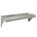 image of Tarrison TA-WS1884 16 Gauge Stainless Steel Wall Mounted Shelf - 84"W x 18"D