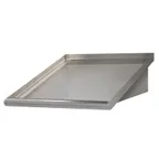 image of Tarrison TA-WSDR221 22" Stainless Steel Wall Mounted Dishtable Sorting Rack 