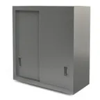 image of Tarrison TC-C1430W 30" Stainless Steel Enclosed Wall Mount Cabinet w/ Sliding Doors