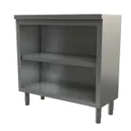 image of Tarrison TC-DC1536 36"x15" Stainless Steel Servery Dish Cabinet with Adjustable Shelf