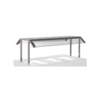 image of Tarrison TF-DBSG42 Servery Sneeze Guard, 42", Double Buffet, Nsf