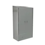 image of Tarrison TF-MSC2448 47" Mop Sink Cabinet, 16"W x 20"L x 6"D Bowl w/2 Hinged Doors and Left Sink