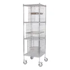 image of Tarrison TS-UPR242480Z-KIT Universal Bun Pan & Insert Pan Rack w/ 3 Tray Slides, 4 Wire Shelves