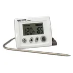 image of Taylor Precision 3518N Cooking Thermometer, 32°F‑392°F, LCD Display, Stainless Probe, 4‑ft Cord