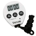 image of Taylor Precision 5816N Timer & Stopwatch, 3/8" LCD Display, 99:59 Time, Lanyard, LR44 Battery