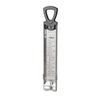 image of Taylor Precision 5983N Candy/Deep Fry Thermometer, 12" Long, 100°‑400°F, Handle, Stainless Steel