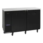 image of Turbo Air TBB-24-60SBD-N6 61" Two Section Back Bar Cooler with Solid Door, 16.46 cu. ft.