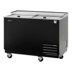 image of Turbo Air TBC-50SB-GF-N 50" Black Glass Froster, 140 Mugs Capacity