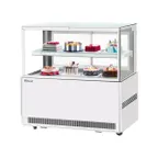 image of Turbo Air TBP60-46FN-W(B) 59" Refrigerated Bakery Display Case