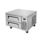 image of Turbo Air TCBE-36SDR-N6 35" 2 Drawers Super Deluxe Chef Base Refrigerator, Flat Top, 4.98 cu. ft.
