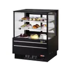image of Turbo Air TCGB-36UF-W(B)-N 36" Refrigerated Display Case