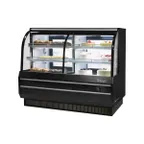 image of Turbo Air TCGB-60CO-W(B)-N 61" Refrigerated Bakery Display Case