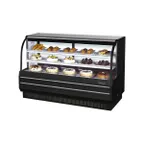 image of Turbo Air TCGB-72-W(B)-N 73" Refrigerated Bakery Display Case