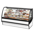 image of True TDM-R-77-GE/GE-W-W 77" White Refrigerated Bakery Display Case