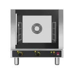 image of Tecnoeka EKFA 412 AL Single Deck Electric Convection Oven with Manual Contols, 208/240 Volts
