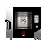 image of Tecnoeka MKFA 511 TS Full Size Electric Combi Oven with Touchscreen Controls, 208/240 Volts