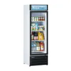 image of Turbo Air TGM-14RV-N6 23" 1-Glass Door Merchandiser Refrigerator, White Cabinet, 12.17 cu. ft., Low‑E Glass