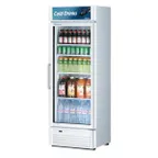 image of Turbo Air TGM-15SD-N6 26" 1-Glass Door Merchandiser Refrigerator, 14.43 cu. ft., ENERGY STAR®