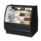 image of True TGM-R-48-SC/SC-B-W 48" Black Refrigerated Bakery Display Case