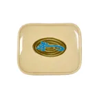 image of Thunder Group 0010J Plate, 6-1/2" X 5-1/2", Rectangular, Break-Resistant - Dozen