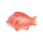 image of Thunder Group 1600CFR Fish Platter, 16", Festive Fish Shaped, Break-Resistant - Dozen
