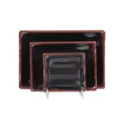 image of Thunder Group 2408TM Plate, 12 Oz., 8-1/2" X 5-3/4", Rectangular - Dozen