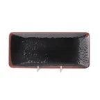 image of Thunder Group 2411TM Plate, 11-1/4" X 5", Rectangular, Break-Resistant - Dozen