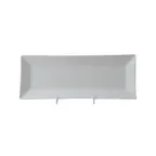 image of Thunder Group 29110WT Plate, 10-1/4" X 4" X 1" Deep, Rectangular, Break-Resistant - Dozen