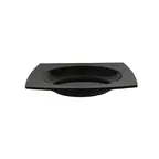 image of Thunder Group 63010BK Pasta Bowl, 22 Oz., 10-1/2" X 1-3/8" Deep, Square - Dozen