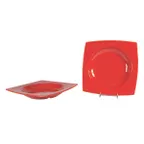 image of Thunder Group 63010PR Pasta Bowl, 22 Oz., 10-1/2" X 1-3/8" Deep, Square - Dozen