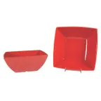 image of Thunder Group 69009PR Bowl, 90 Oz., 9"L X 9"W, 3-5/8" Deep - Dozen