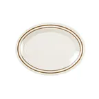 image of Thunder Group AD209AA Platter, 9-1/2" X 7-1/4", Oval, Break-Resistant - Dozen