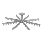 image of Thunder Group ALPMA008 Pie Marker, 8-Cut, Aluminum
