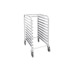 image of Thunder Group ALSPR010 Aluminum End Load Bun / Sheet Pan Rack - Holds 10 Full Size