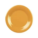 image of Thunder Group CR009YW Plate, 9-1/4" Dia., Round, Wide Rim - Dozen