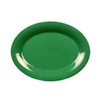 image of Thunder Group CR212GR Platter, 12" X 9", Oval, Break-Resistant - Dozen