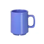 image of Thunder Group CR9010BU Mug, 8 Oz., Break-Resistant, Dishwasher Safe - Dozen