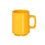 image of Thunder Group CR9010YW Mug, 8 Oz., Break-Resistant, Dishwasher Safe - Dozen