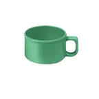 image of Thunder Group CR9016GR Soup Mug, 10 Oz., 4" Dia., With C-Handle - Dozen
