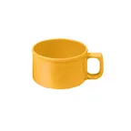 image of Thunder Group CR9016YW Soup Mug, 10 Oz., 4" Dia., With C-Handle - Dozen