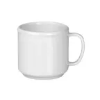 image of Thunder Group CR9035W Mug, 10 Oz., Break-Resistant, Dishwasher Safe - Dozen