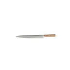 image of Thunder Group JAS014300 Sashimi Knife, 12" Blade, Pointed, Riveted Wood Handle
