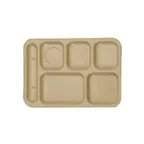 image of Thunder Group ML801S Compartment Tray, Left-Handed, 10" X 14.5", Rectangular - Dozen