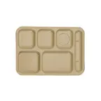 image of Thunder Group ML802S Compartment Tray, Right-Handed, 10" X 14.5", Rectangular - Dozen