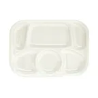 image of Thunder Group ML803W Plastic Compartment Tray
