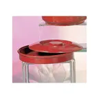 image of Thunder Group NS608CR Tortilla/Divided Server Lid, 8-1/4" Dia., Break-Resistant, Dishwasher Safe - Dozen