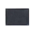 image of Thunder Group PLA016 Obon Serving Tray, 15-1/2" X 11-1/2", Water/Moisture Resistant, Lacquered Finish