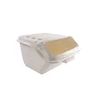 image of Thunder Group PLIB002S Shelf Ingredient Bin, 2 Gallon (40 Cup), 11-3/4" X 14-1/2" X 8-5/8", Stackable