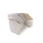 image of Thunder Group PLIB005S Shelf Ingredient Bin, 5 Gallon (80 Cup), 11-3/8" X 23-3/8" X 17", Stackable